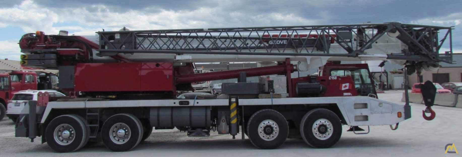 Grove TMS900E 90-Ton Truck Mounted Crane 4