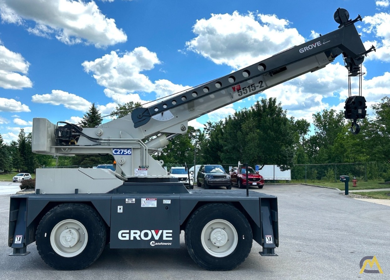 Grove YB5515-2 15-ton Carry Deck Crane with Diesel Engine 1