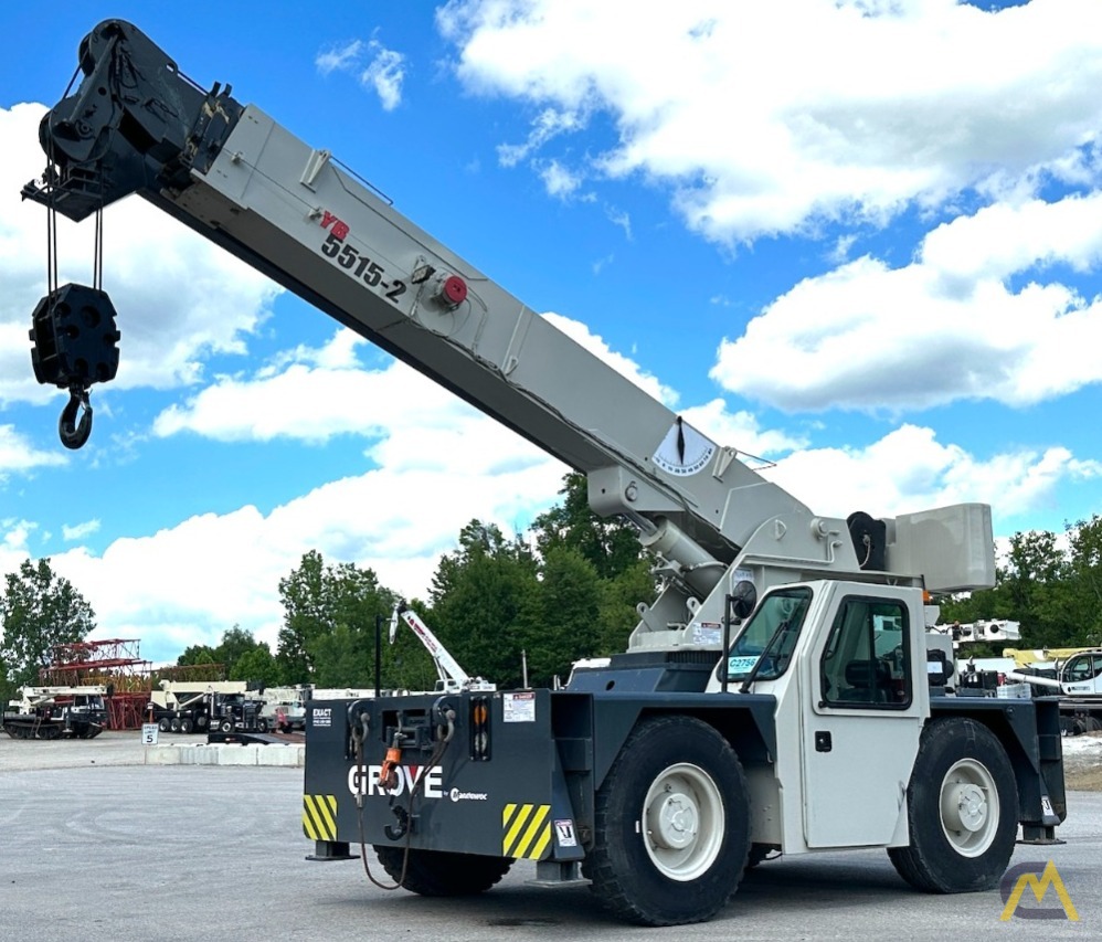 Grove YB5515-2 15-ton Carry Deck Crane with Diesel Engine 2