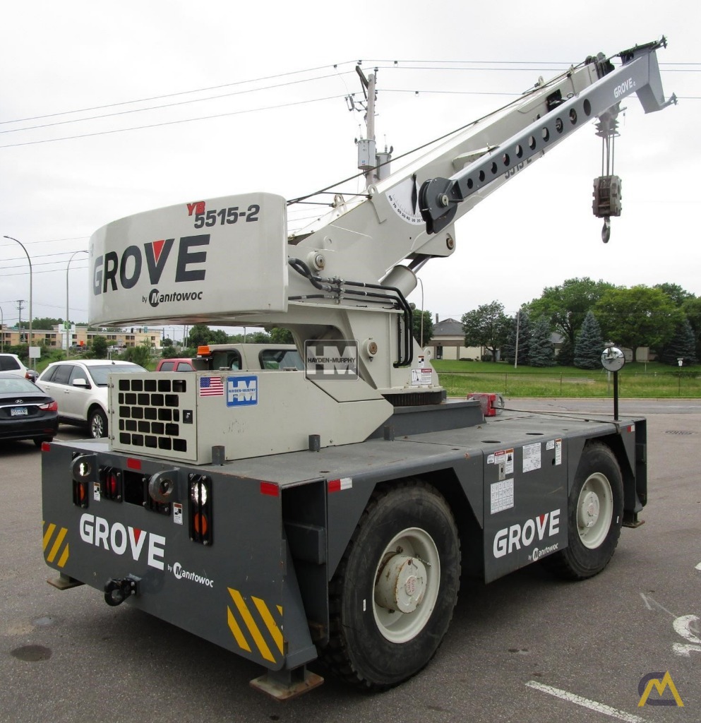 Grove YB5515-2 15-Ton Carry Deck Industrial Crane 4