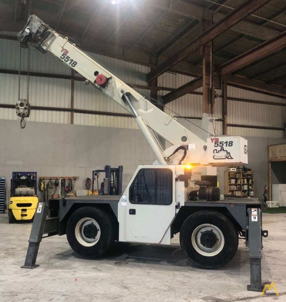 Grove YB5518 18-Ton Industrial Carry Deck Crane 0