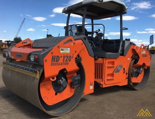 Hamm HD 120i VO Tandem Roller 4