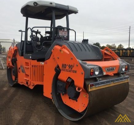 Hamm HD 90i VO Double Drum Roller 2