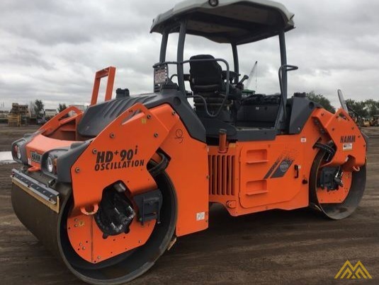 Hamm HD 90i VO Double Drum Roller 5