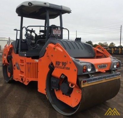 Hamm HD 90i VO Double Drum Roller 5