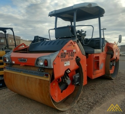 Hamm HD140+VO Double Drum Roller 2