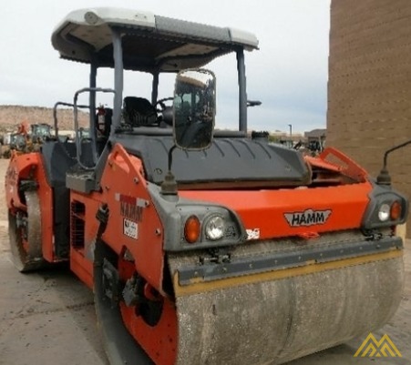 Hamm HD140+VO Double Drum Roller 3