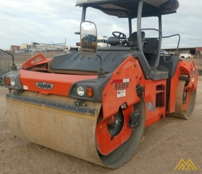 Hamm HD140+VO Double Drum Roller 4