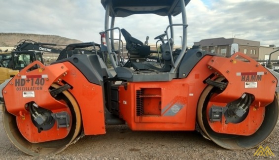 Hamm HD140+VO Double Drum Roller 6