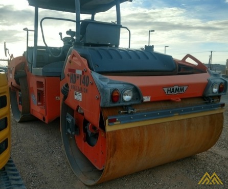 Hamm HD140+VO Double Drum Roller 5