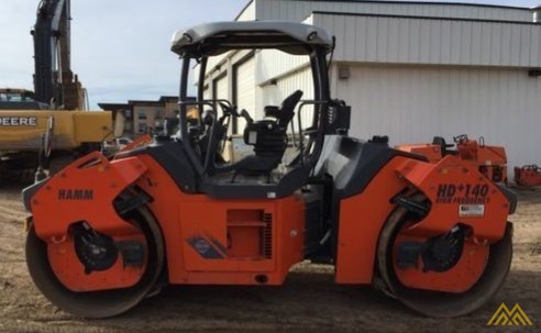 Hamm HD140 VVHF Smooth Drum Compactor 3