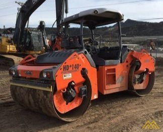Hamm HD140 VVHF Smooth Drum Compactor 0
