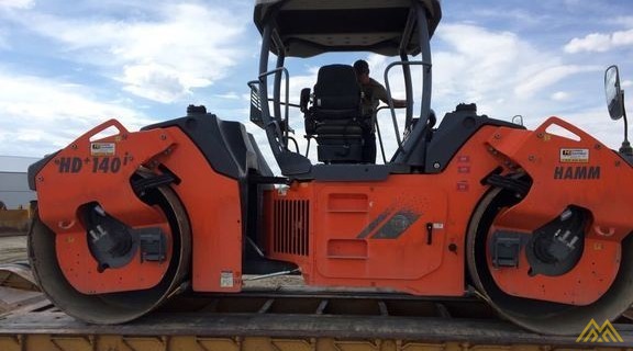 Hamm HD140iVV Double Drum Compactor 2
