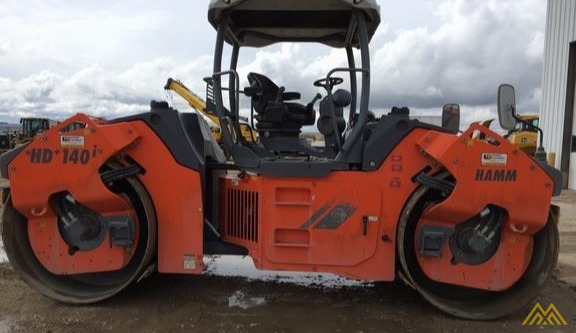 Hamm HD140iVV Double Drum Compactor 1