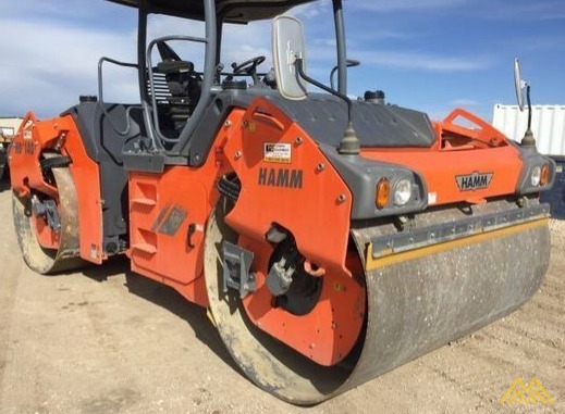 Hamm HD140iVV Double Drum Compactor 5