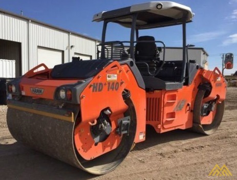 Hamm HD140iVV Double Drum Compactor 0