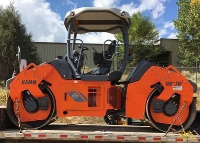 Hamm HD70iVVHF Articulated Tandem Roller 3
