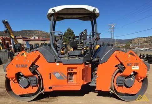 Hamm HD70iVVHF Articulated Tandem Roller 0