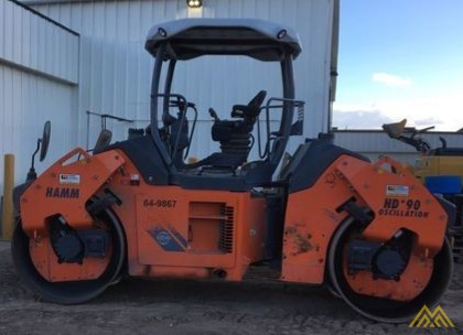 Hamm HD90VO Double Drum Roller 1
