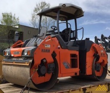 Hamm HD90VO Double Drum Roller 2