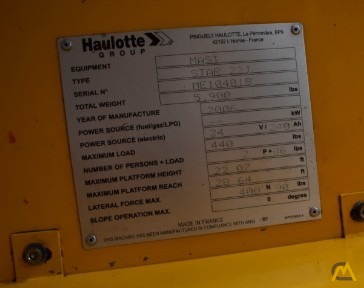 Haulotte Star 22J Manlift 6