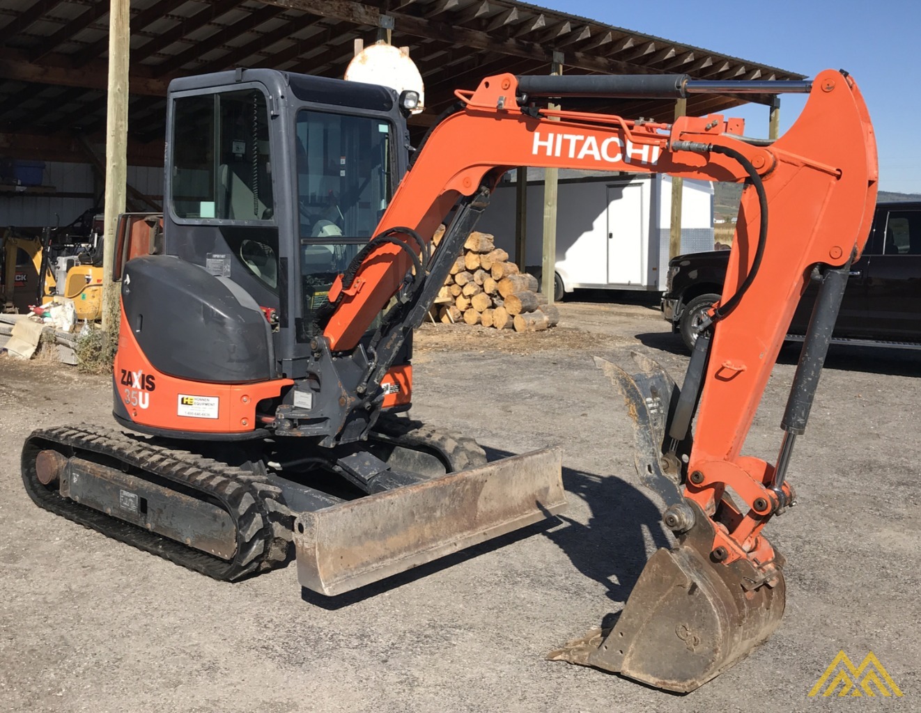 Hitachi ZX35U-3 Compact Excavator 2