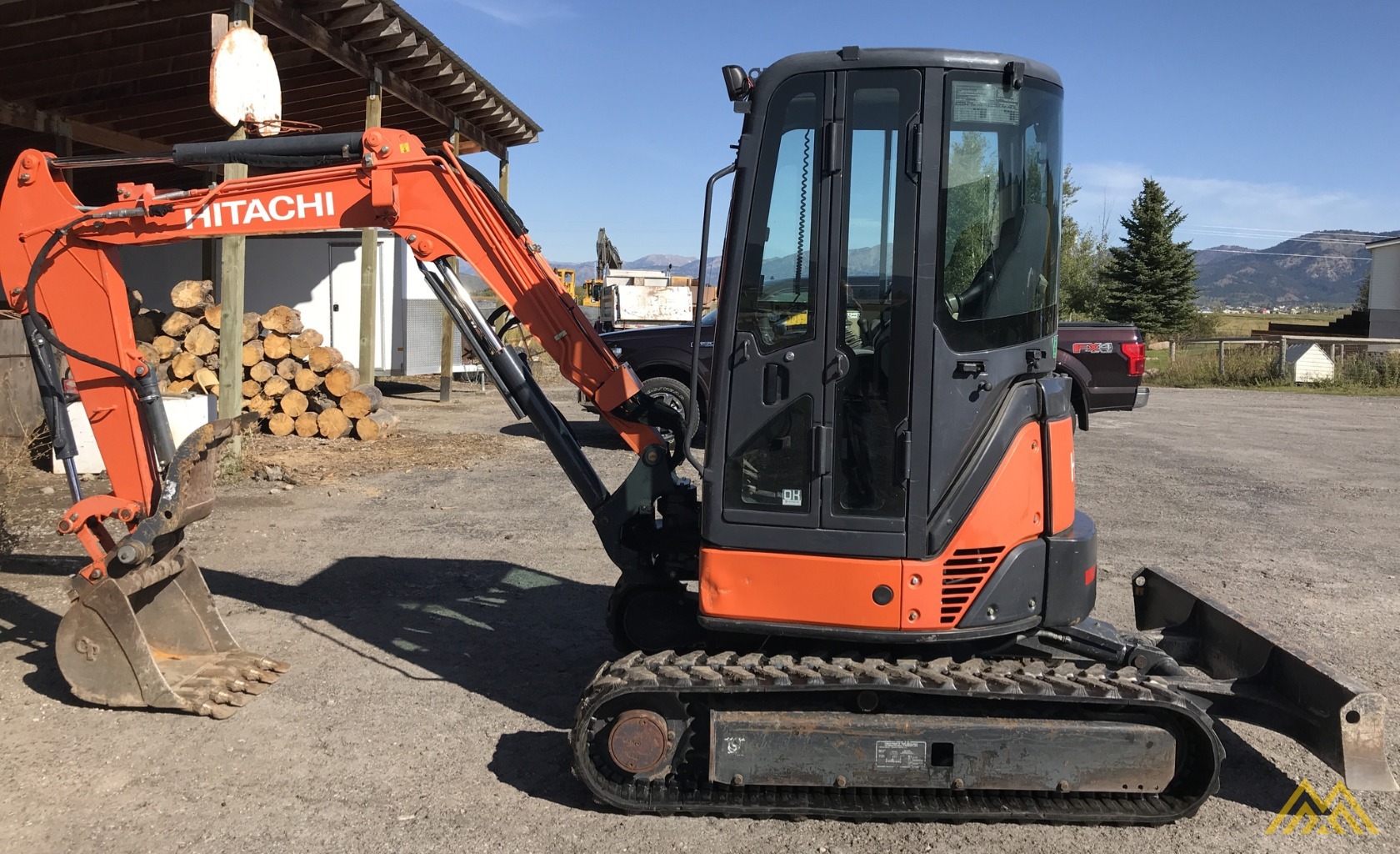 Hitachi ZX35U-3 Compact Excavator 1