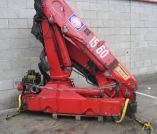 HMF 1563-K2 3.8-Ton Knuckle Boom Crane 0