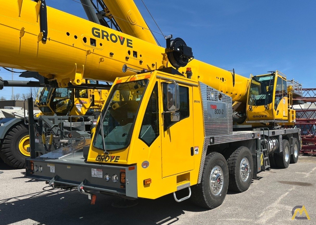***Immediate Availability*** New 2025 Grove TMS800-2, 80 Ton Single Engine Truck Crane 1