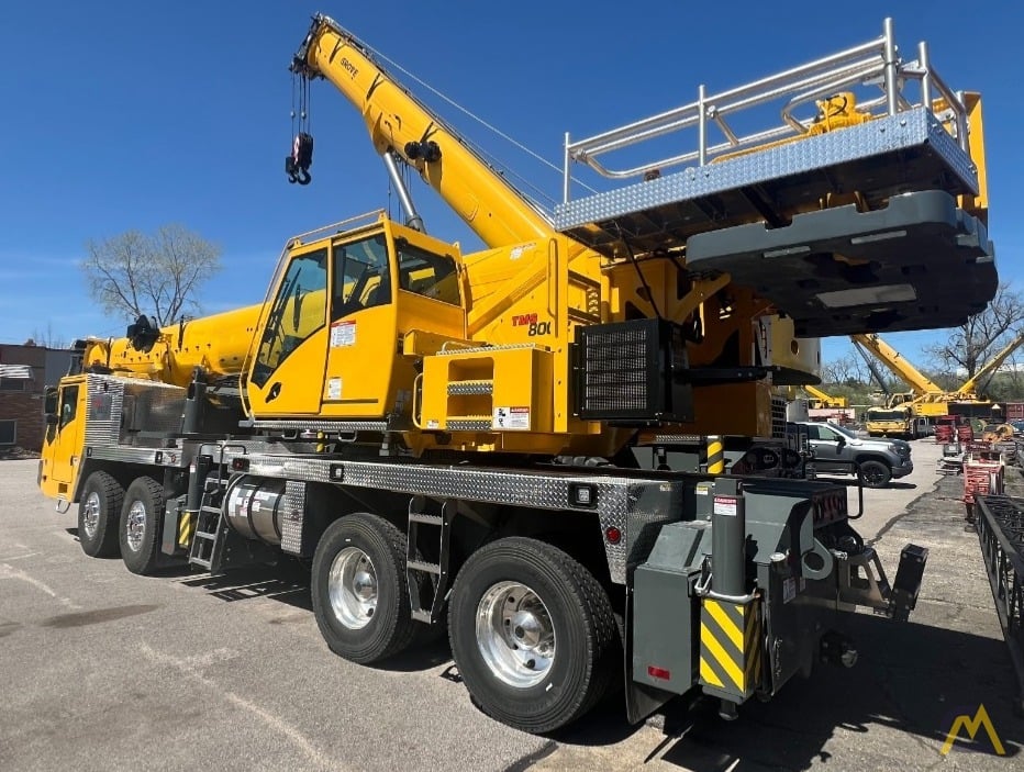 ***Immediate Availability*** New 2025 Grove TMS800-2, 80 Ton Single Engine Truck Crane 4
