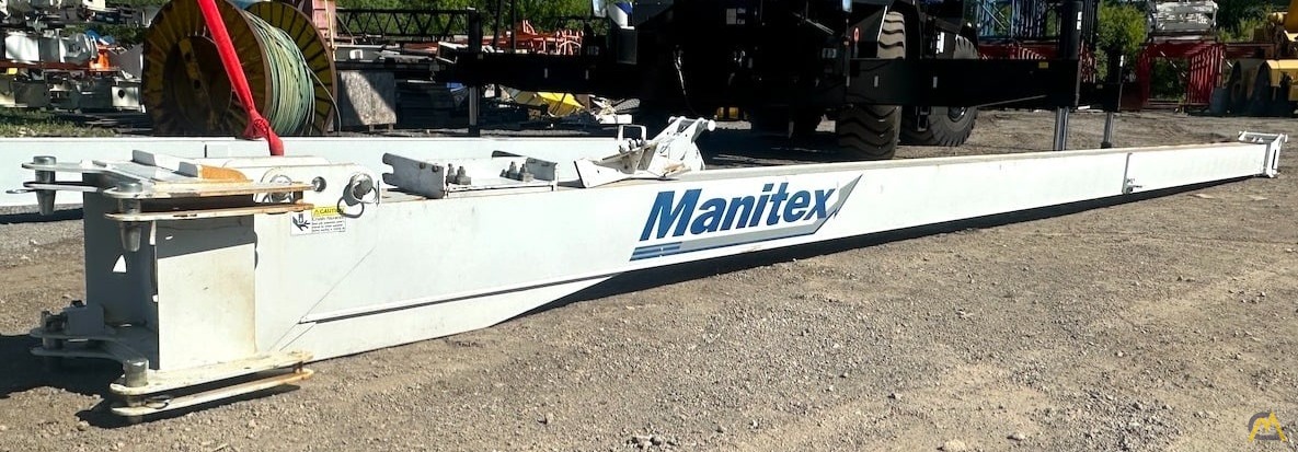 39' Jib for Manitex TC500 Boom Truck Crane 0