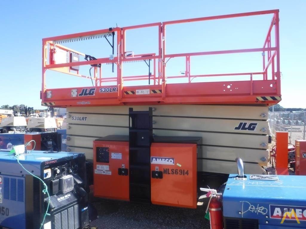 JLG 530LRT 53' Platform Scissor Lift 1
