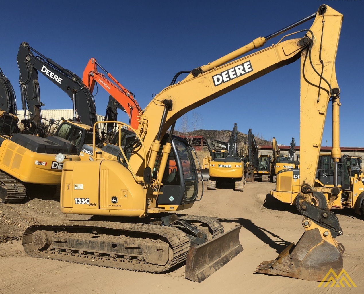 John Deere 135C Excavator 0