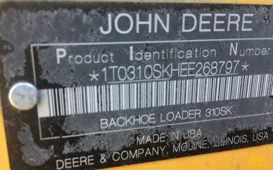 John Deere 310SK Backhoe Loader 4