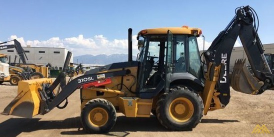 John Deere 310SL Backhoe Loader 4