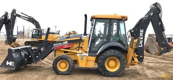 John Deere 310SL Backhoe Loader 1
