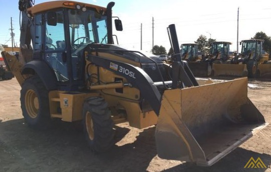 John Deere 310SL Backhoe Loader 8