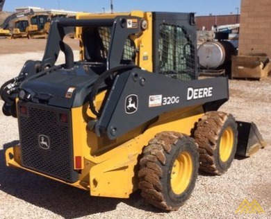 John Deere 320G Skid Steer Loader 6