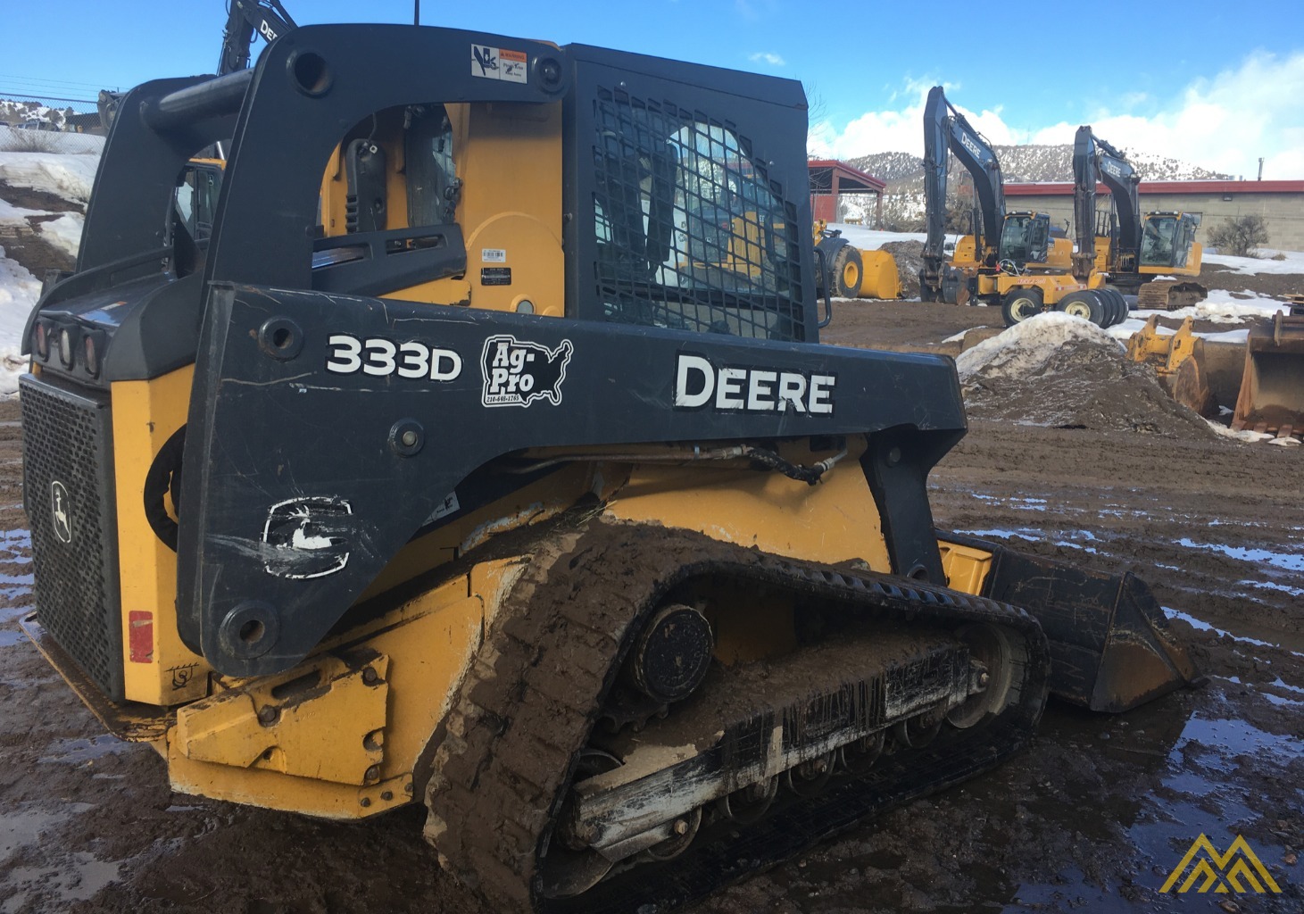 John Deere 333D Compact Track Loader 3