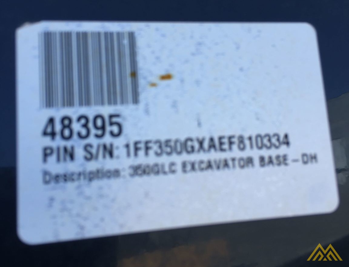 John Deere 350G LC Excavator 6