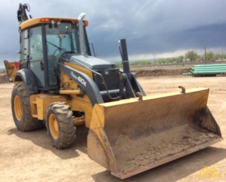 John Deere 410K Backhoe 0