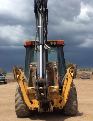 John Deere 410K Backhoe 2