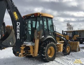 John Deere 410L Backhoe Loader 4