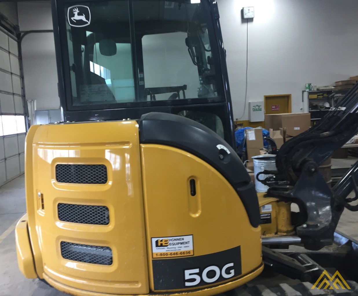 John Deere 50G Compact Excavator 7