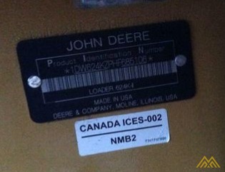John Deere 624K-II Wheel Loader 1