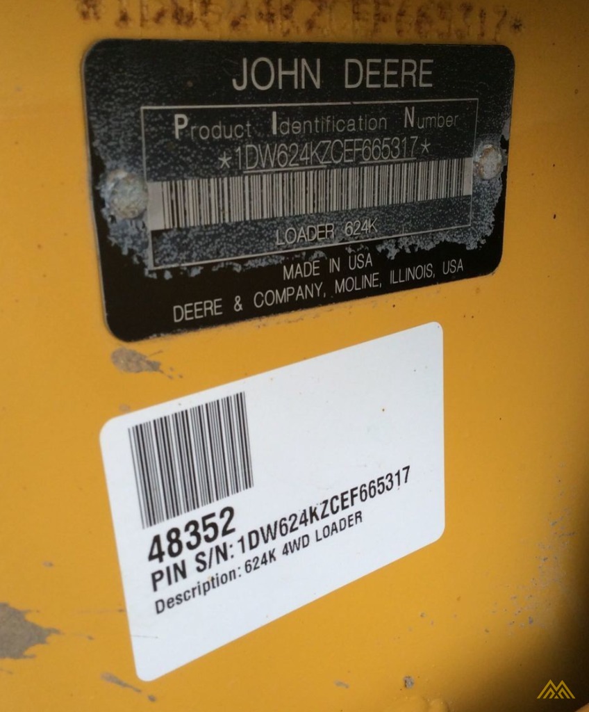John Deere 624K Wheel Loader 8