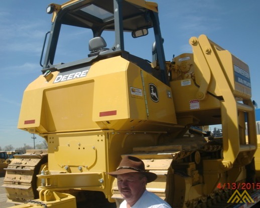 John Deere 700K Dozer 3