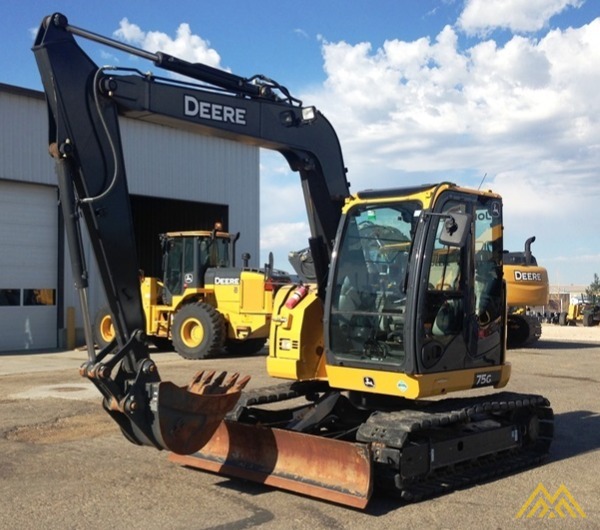 John Deere 75G Excavator 0