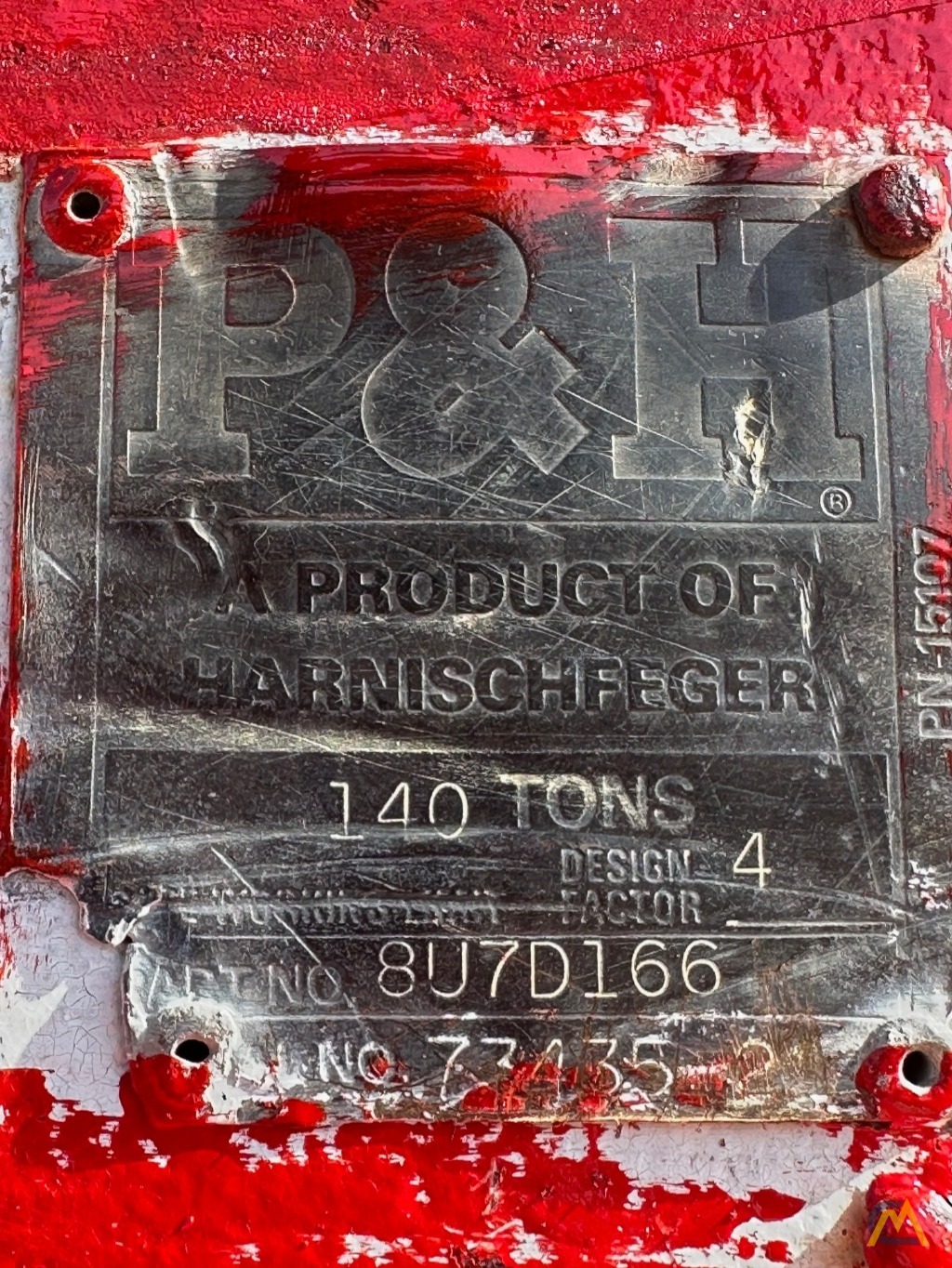 (5) Sheave Johnson 140-ton 1.1/8th Inch Wire Rope Hook Block 3