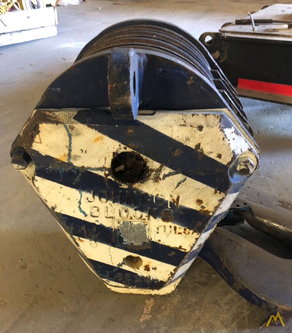 Johnson 60Ton 4Sheave Hook Block For Sale Products Sheaves Parts